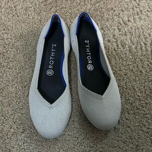 Rothy’s round toed flats, women size 10